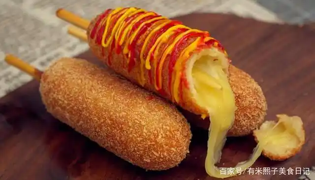 教你自制韩国街边小吃,只需3个步骤,你也可以拥有拉丝芝士香肠