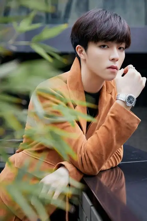 陈立农帅气西装写真