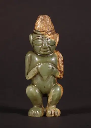 6868lot006468红山文化玉人