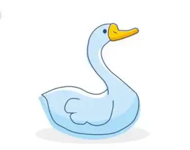 大白鹅简笔画 鹅怎么画简笔画图片