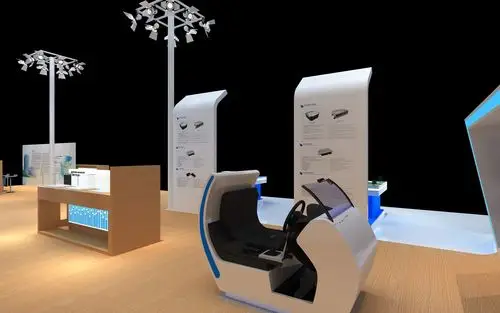 展览设计科技企业展位