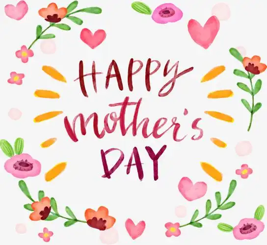 可爱手绘母亲节快乐