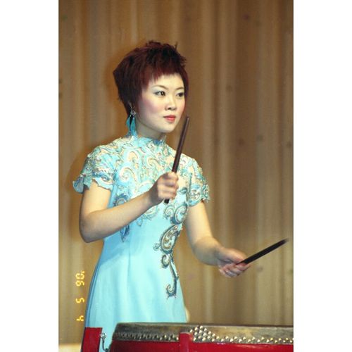 李想 "骆派"传人  京韵大鼓演员  六寸照片1张 ( 15*10cm ) 剧照 演出