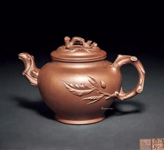 范洪泉 春色壶-紫韵案香——茶道具精品专场-雅昌拍卖