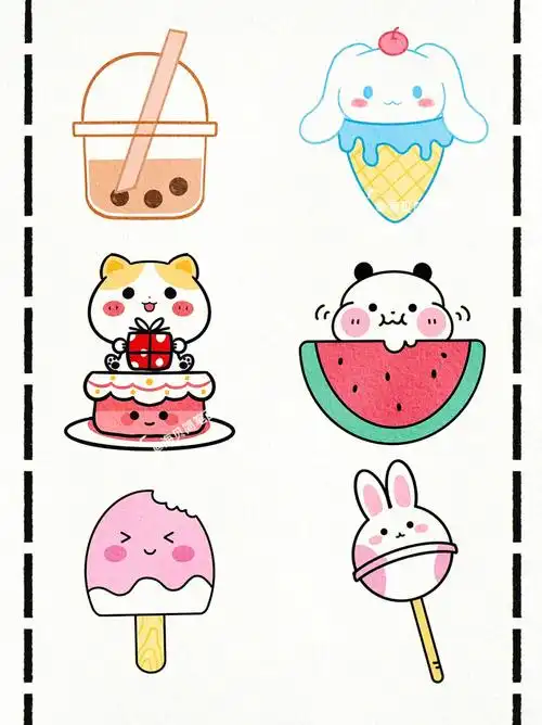 可爱  #可爱简笔画  #手帐  #简笔画  #简笔画教程  #手帐素材