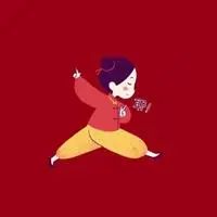 好看的喜庆微信头像大全 卡通红色喜庆头像图片【点击鼠标右键下载】