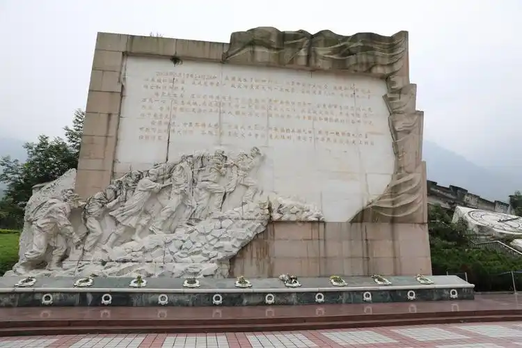 汶川映秀镇漩口中学5.12大地震遗址