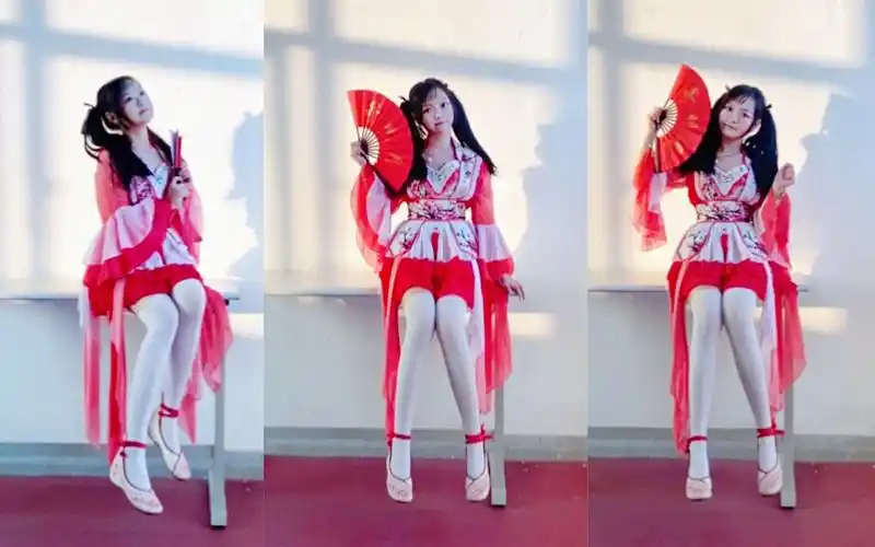 寄明月 sing 跳得还行 乖巧国风少女【北宫翎】_哔哩哔哩 (゜-゜)つロ