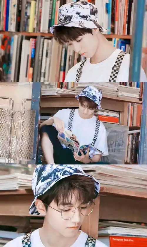 王俊凯三格壁纸