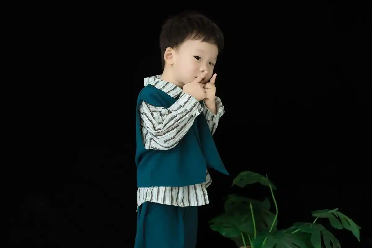 可爱之人必有可爱之处7815#我的小男孩 #宝宝写真 三岁照片来