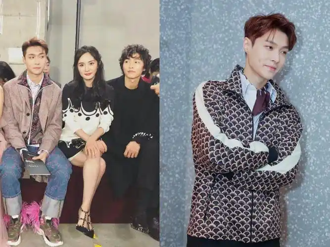 东京大秀看秀的杨幂,两大男神陪伴左右,网友:真是有生之年系列_张艺兴