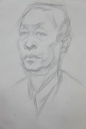 画素描肖像的步骤图片_百度图片搜索