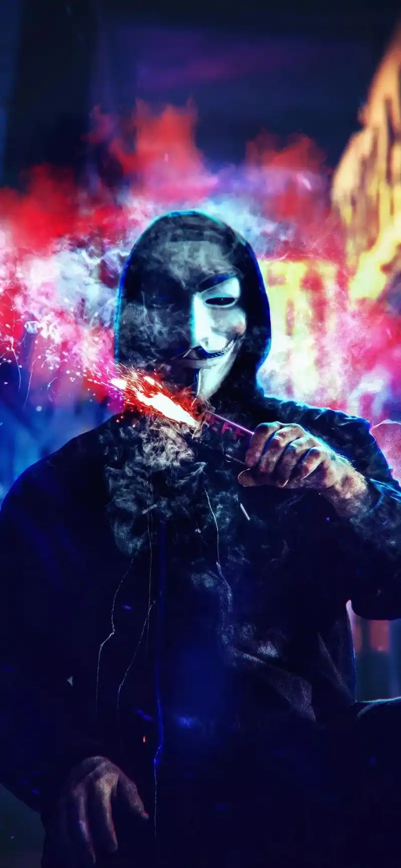 个性潮酷全面屏壁纸