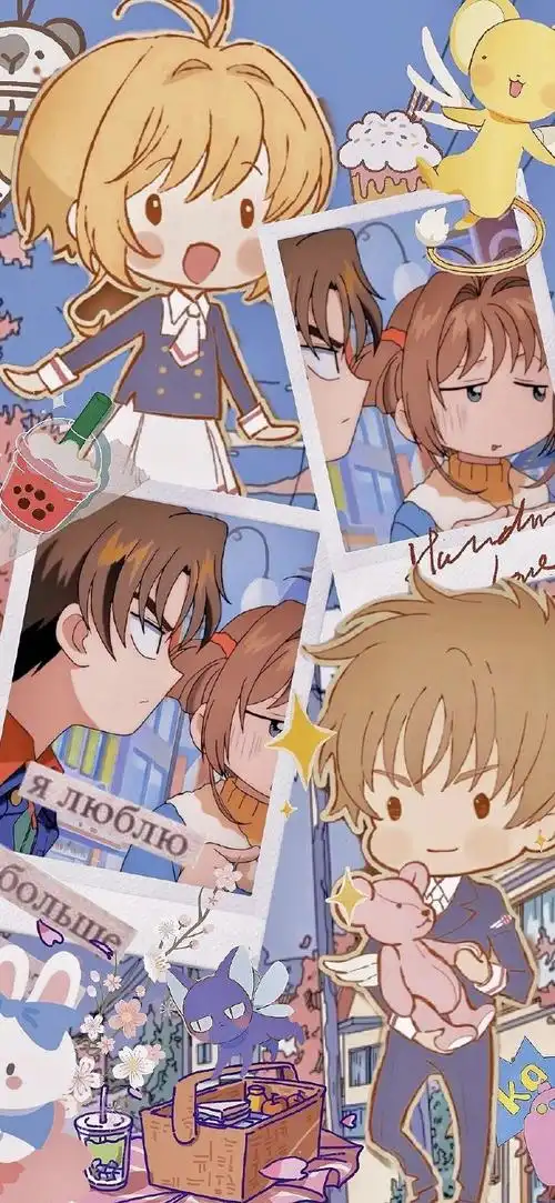 魔卡少女樱97初代萌王竖屏壁纸来啦～    #二次元新鲜事