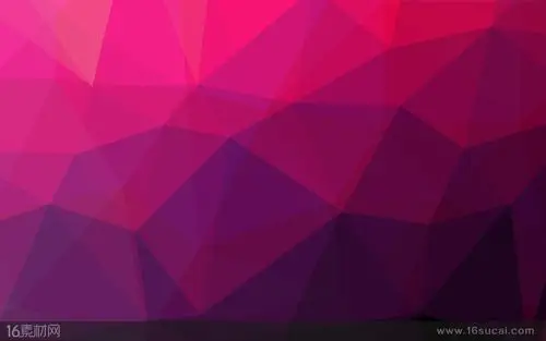 红紫平滑渐变低多边形背景高清图片