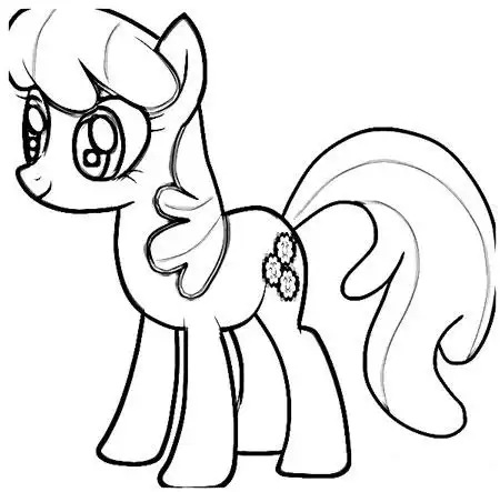 紫悦公主简笔画,是小马国的第四位公主,紫悦是独角兽一组,在紫悦的