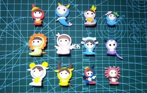 超轻黏土十二星座