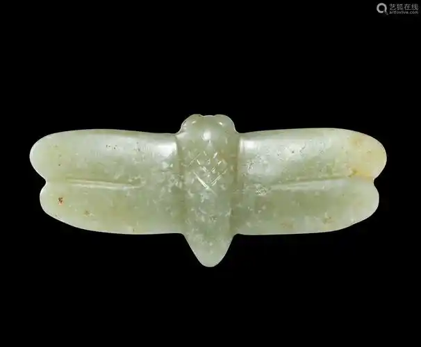 红山文化 黄玉蜻蜓-【成交 价格 图片】