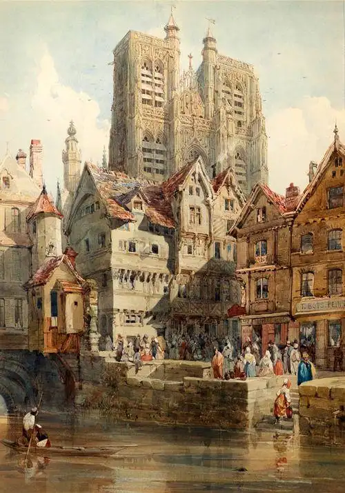 创意如此简单复古的欧式绘画风格 - 这种复古的绘画风格带你去感受中