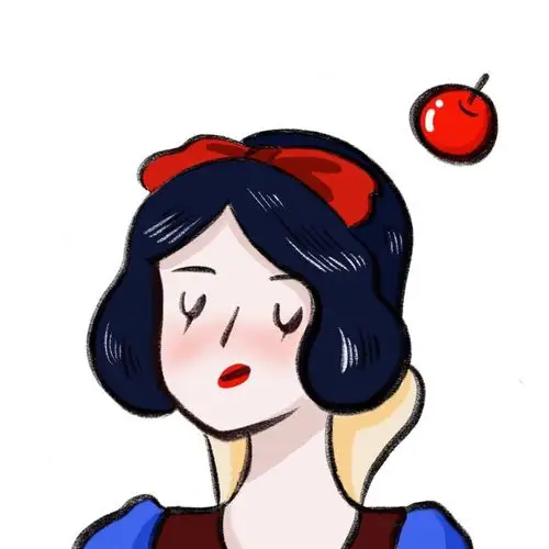 迪士尼公主闺蜜头像