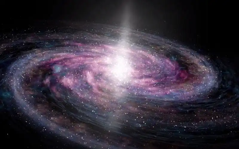 ae炫酷星云粒子银河效果