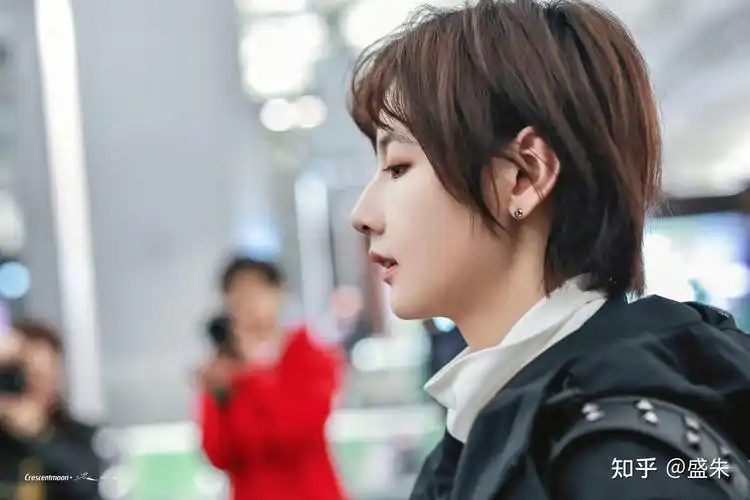 赵粤有哪些短发神图