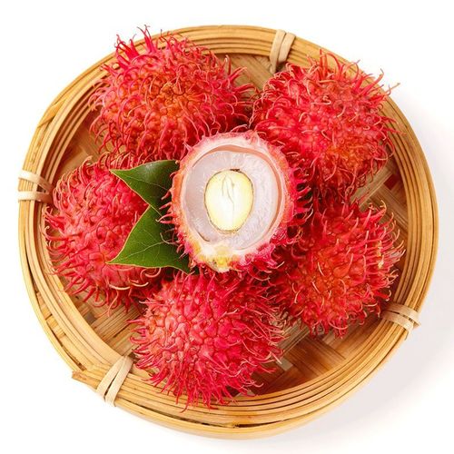 海南红毛丹新鲜毛荔枝热带水果现摘应季红牡丹带箱5斤毛丹果 2500g