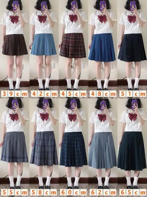 15810种裙长上身效果