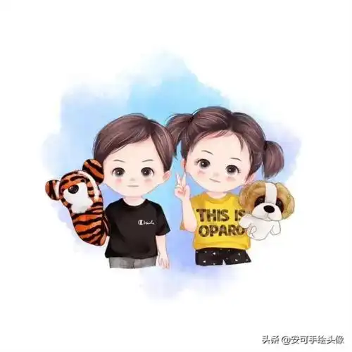 可爱的卡通头像超可爱萌娃头像卡通宝宝头像