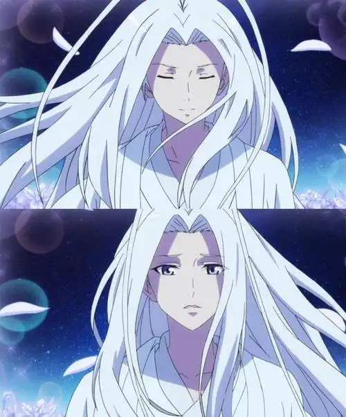 盘点动漫中那些白发飘飘的男神女神,端木熙你是用了飘柔吗?