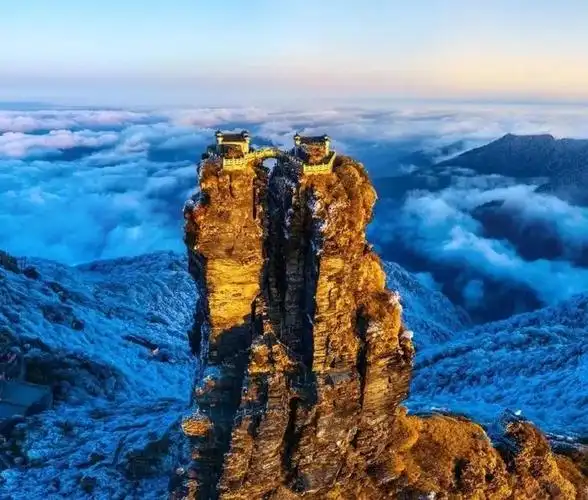 这个季节的梵净山有多美?一起来看看吧!|长廊|梵净山|金顶_新浪新闻