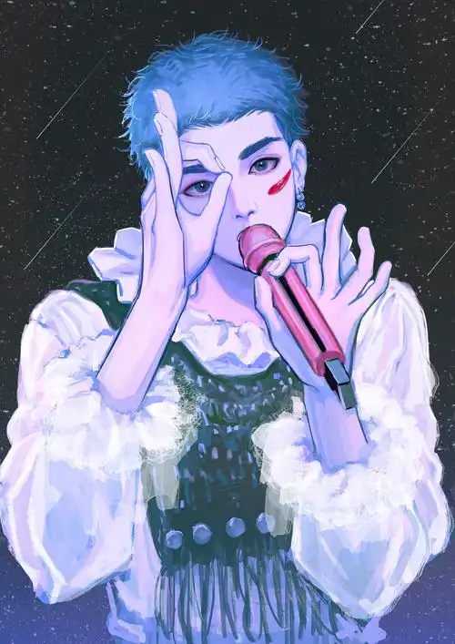 【华晨宇】疯人院造型同人插画