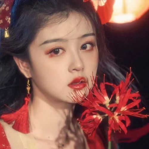 彼岸花绢花发饰超仙汉服仿真花朵拍照写真道具发簪古风仙女发夹【15天