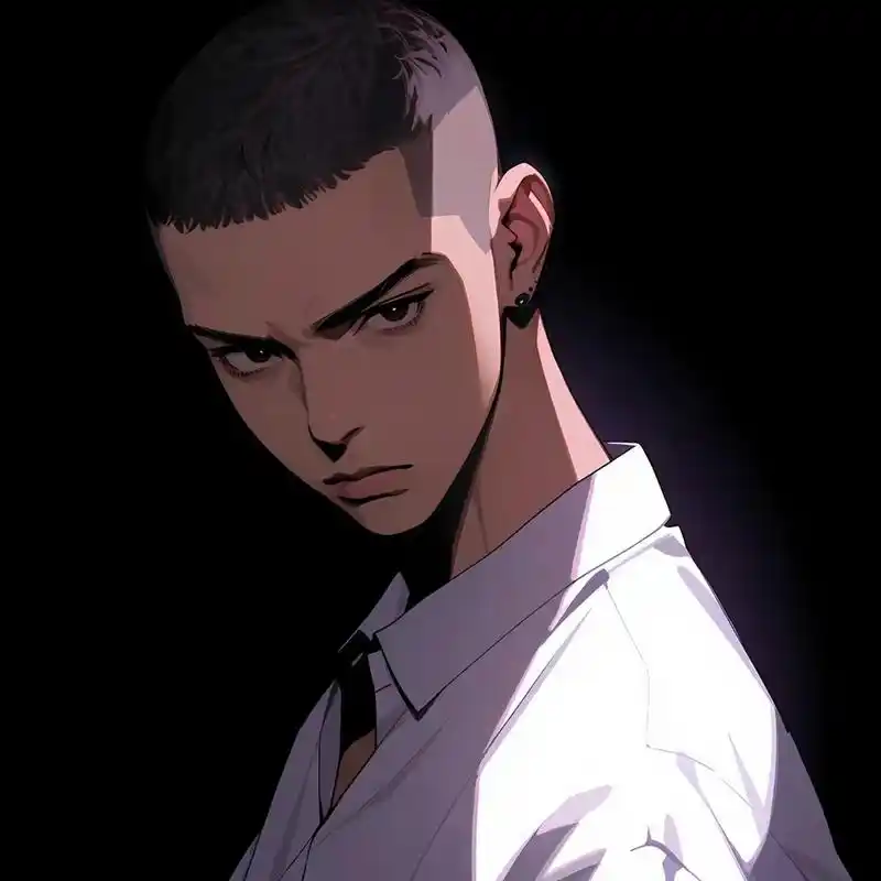 帅气的寸头男头像,用上就是最靓的仔![你懂的] #动漫壁纸