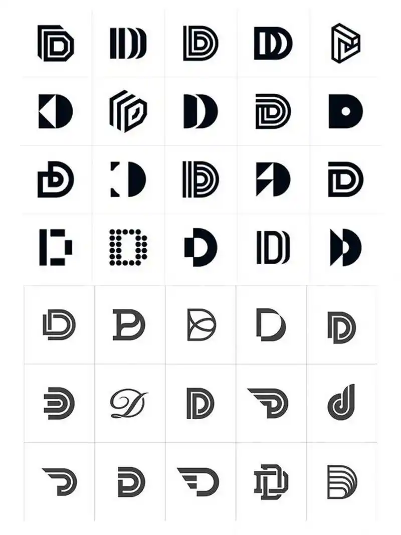 logo灵感|字母变形设计logo的上百种方式 设计是一件值得做一辈子的
