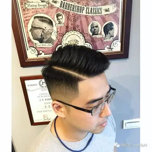 潮男二八分发型复古经典变身潮流趋势