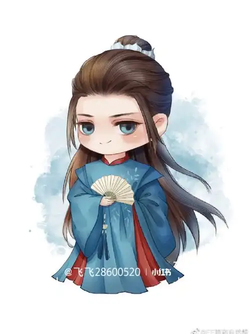 山河令q版来一个好久不画了不会画瞎画