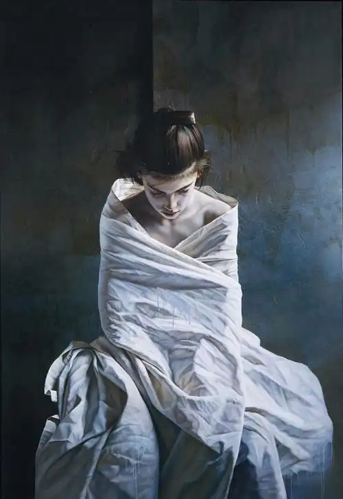 写实主义,人物油画作品 | istván sándorfi