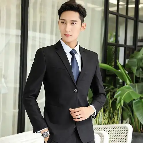 男女同款职业装定制商务西装2019秋工作服套装批发4s店保险银行制服