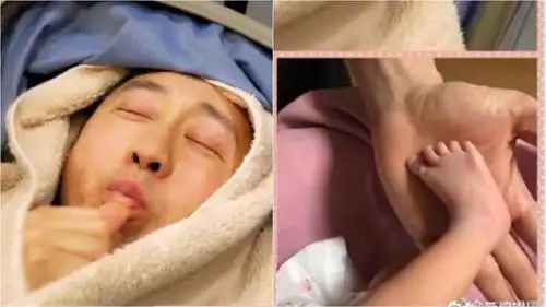 目前哈林并未公布宝宝性别,哈林曾与前妻伊能静生下儿子,如今再次当爸