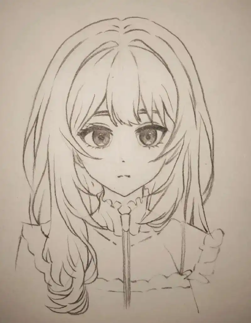 创作灵感 #手绘动漫人物 #零基础学画画 - 抖音