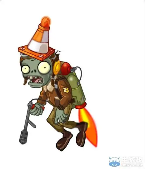 植物大战僵尸2天空之城路障飞行员僵尸图鉴