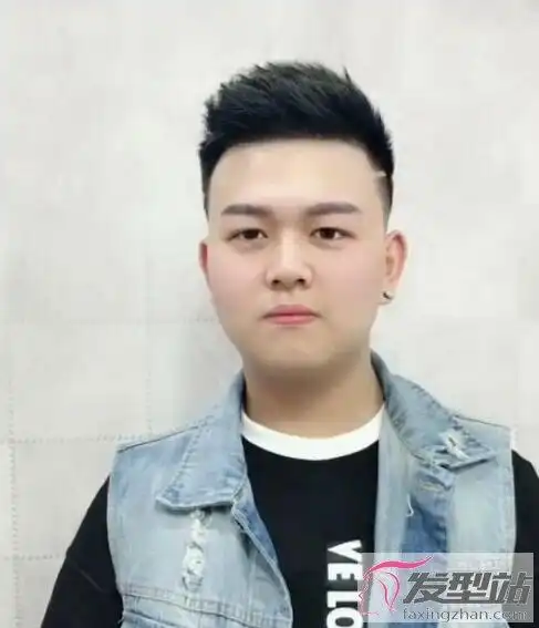 脸大的男生适合什么发型大脸男士的阳光霸气短发
