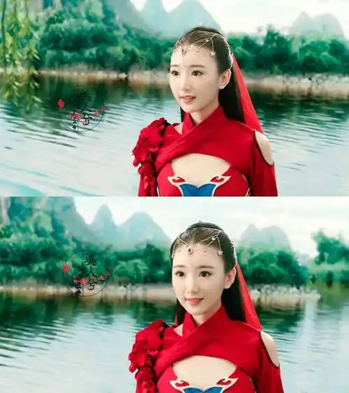 毛晓彤美人兮仙姿玉色微微一笑很倾城二喜