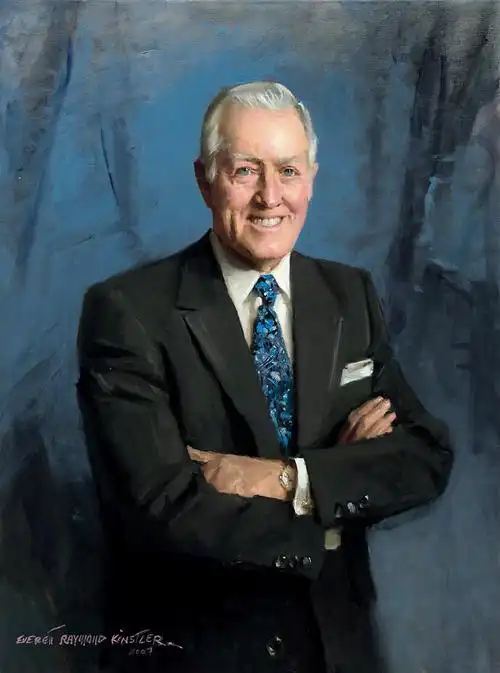 美国画家埃弗雷特雷蒙油画肖像作品欣赏