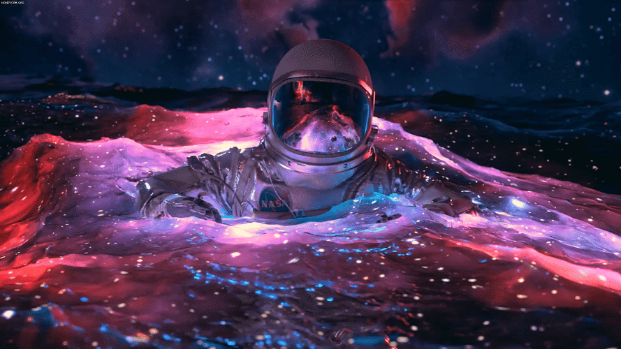 【桌面美化】旋转太空人系列壁纸,一起探索宇宙的奥秘