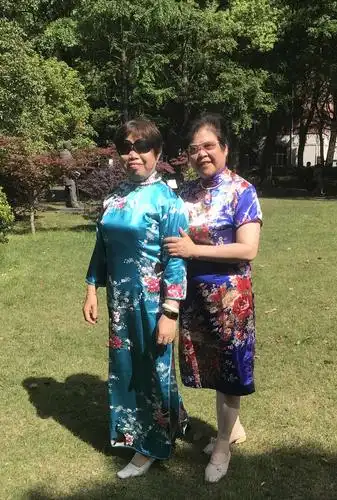 老年旗袍秀 - 美篇