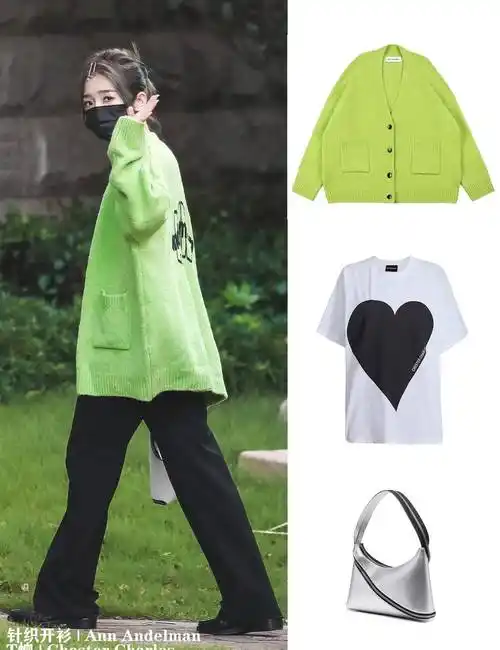 原创女明星毛衣开衫穿搭合集孟美岐酷帅杨幂减龄娜扎高级