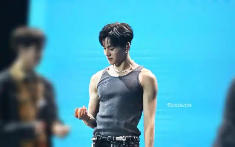 【lucas黄旭熙/威神v】引发危险感叹的背心猛男