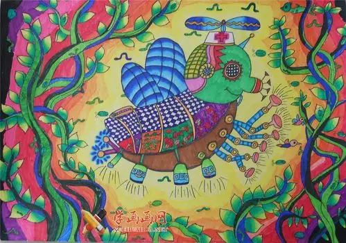 儿童获奖科幻画作品鉴赏《树林医生》